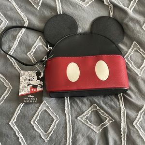 New with tags Mickey Mouse cross body purse or clutch